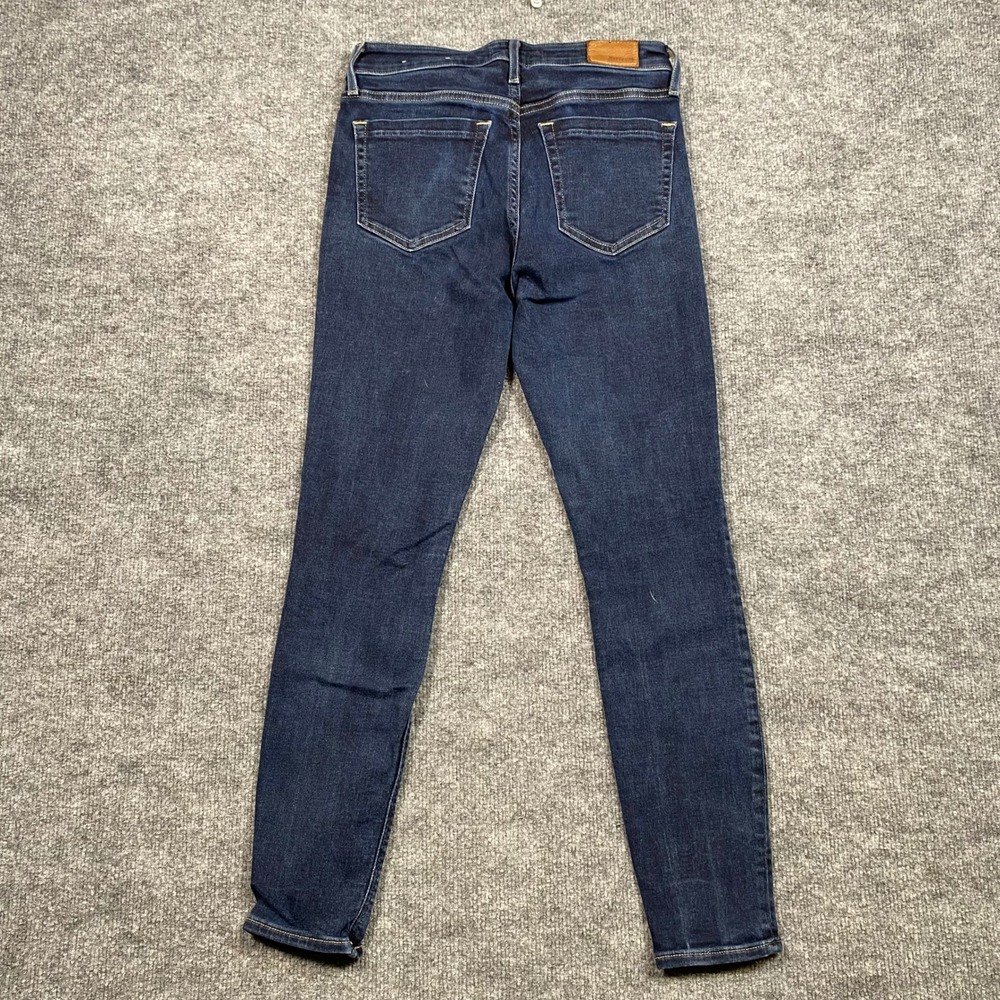 Revtown Decade Denim Skinny Jeans Women 27 Regular Dark Wash Blue Mid Rise